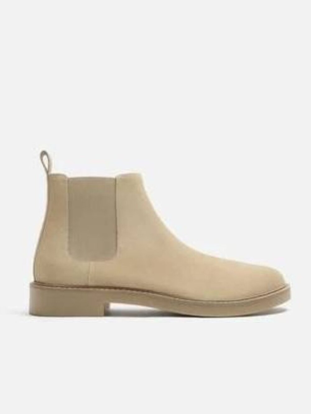 New ZARA LEATHER CHELSEA BOOTS Size 9